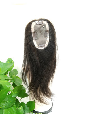 10033 Human Hair Topper - Wigs Only 4 You