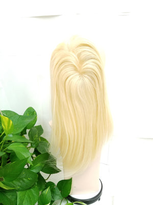 10032 Human Hair Topper - Wigs Only 4 You