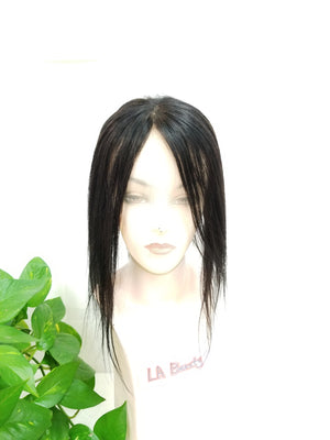 10030 Human Hair Topper Made by Lucy - Wigs Only 4 You