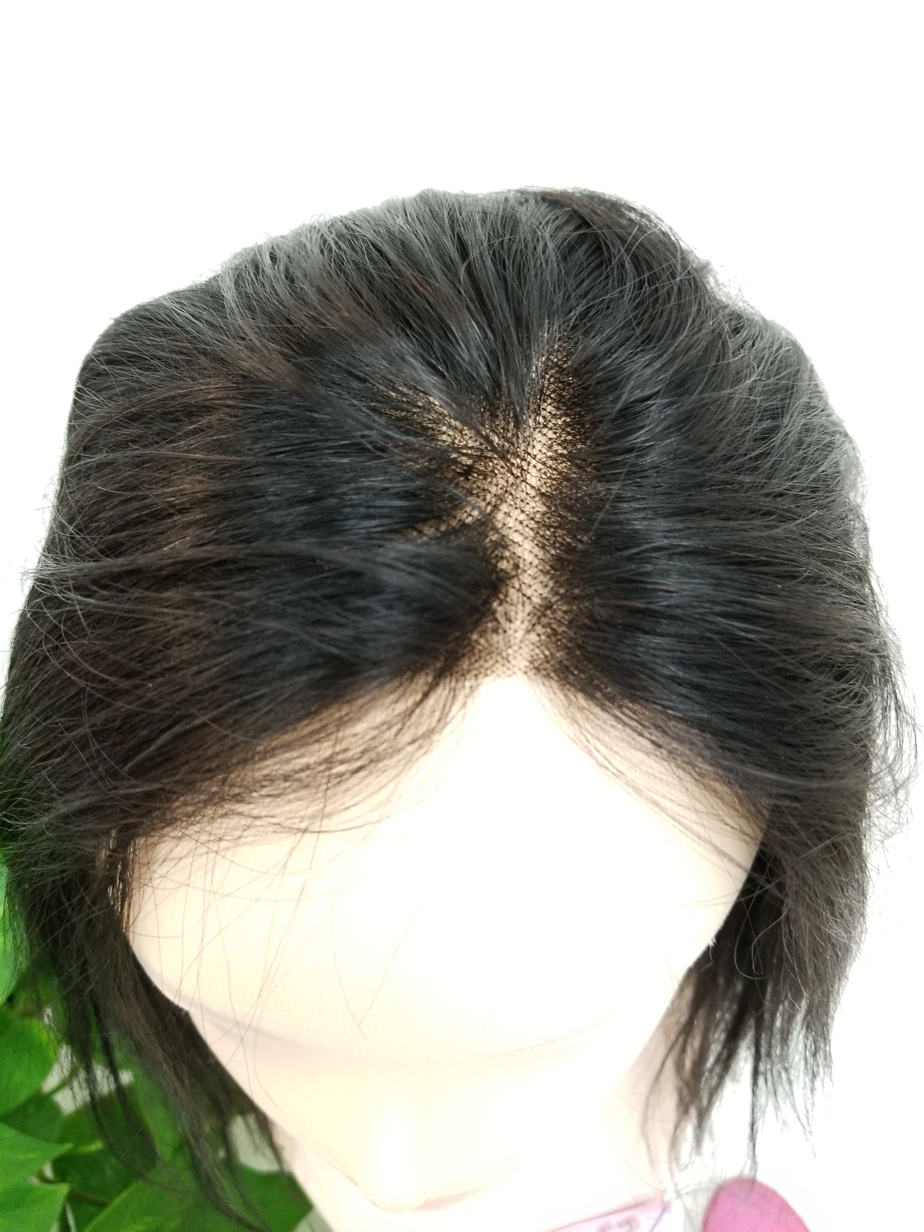 10030 Human Hair Topper Made by Lucy - Wigs Only 4 You