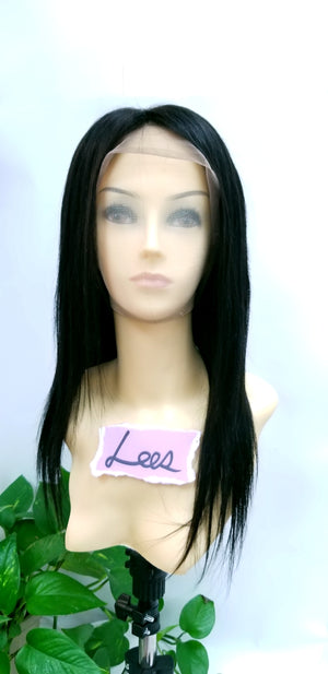 100% Brazilian Human Hair Full Hand Tied Lace Wig