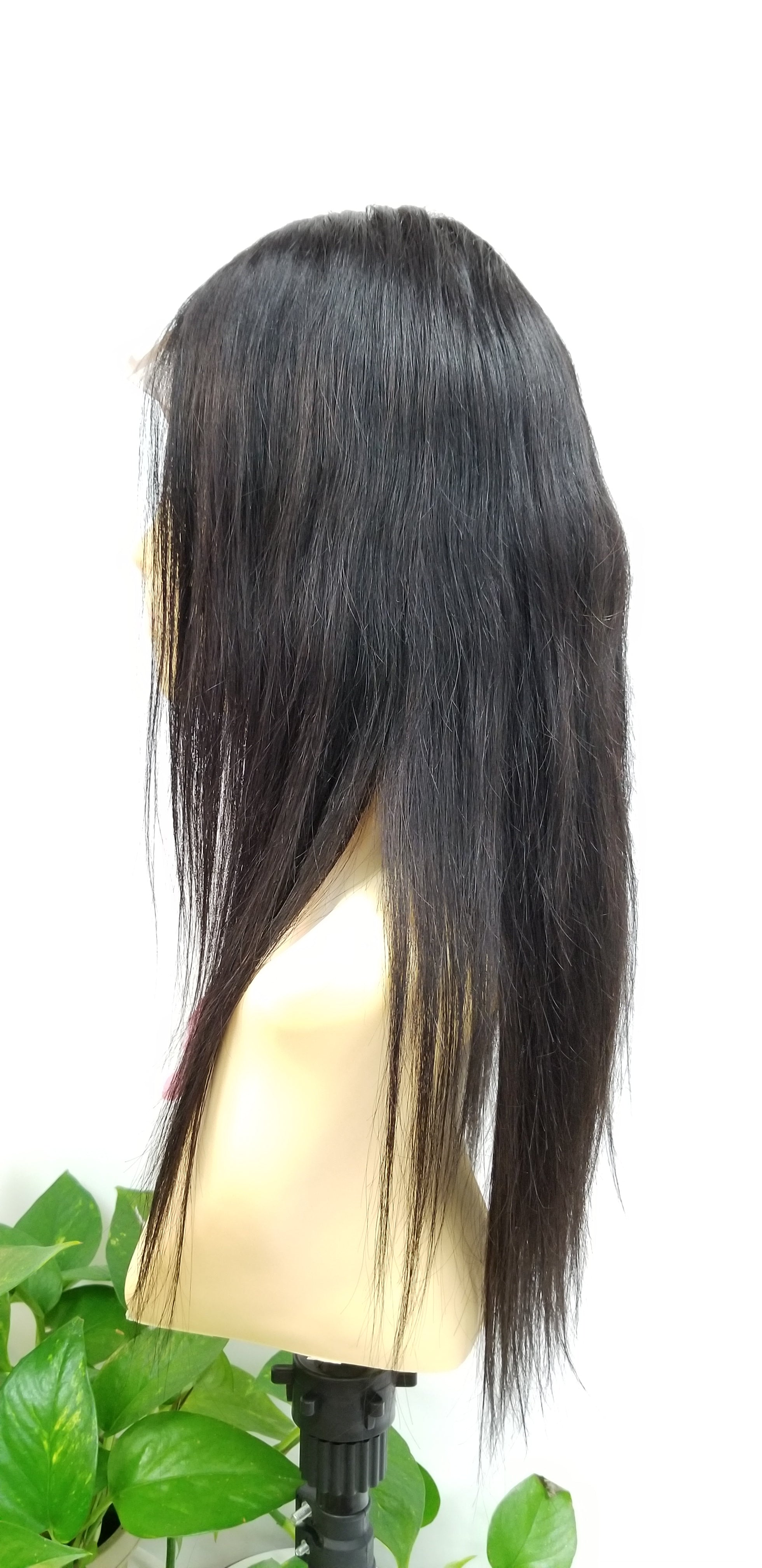 100% Brazilian Human Hair Full Hand Tied Lace Wig