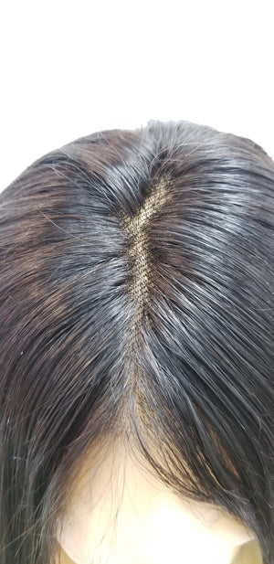100% Brazilian Human Hair Full Hand Tied Lace Wig