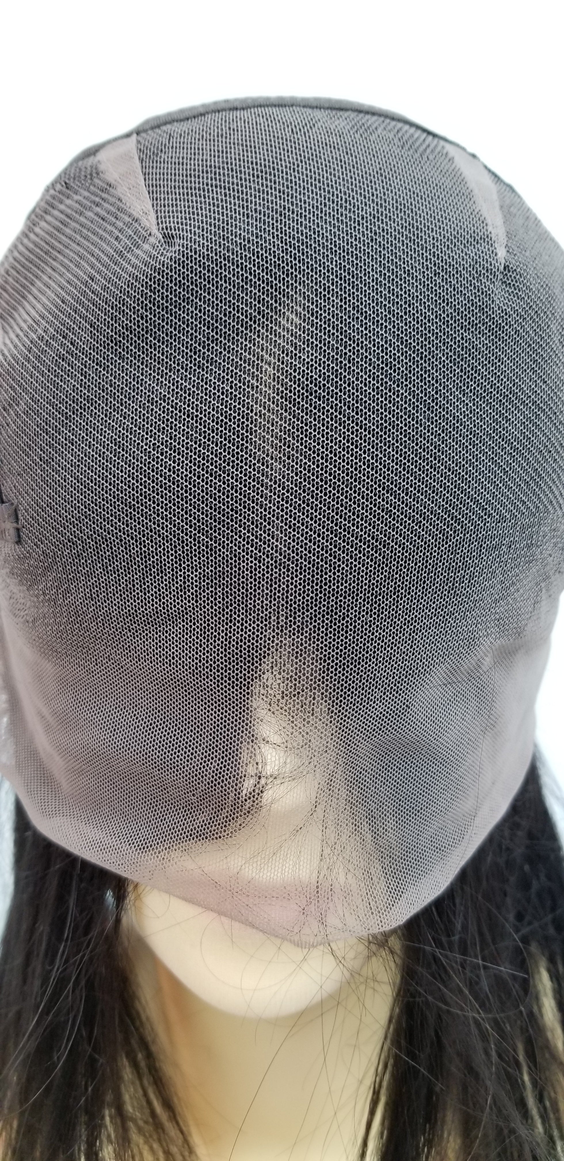 100% Brazilian Human Hair Full Hand Tied Lace Wig