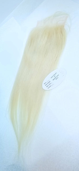 Brazilian Human Hair Blond 10127 (12" 4x4" Lace Front Closure)